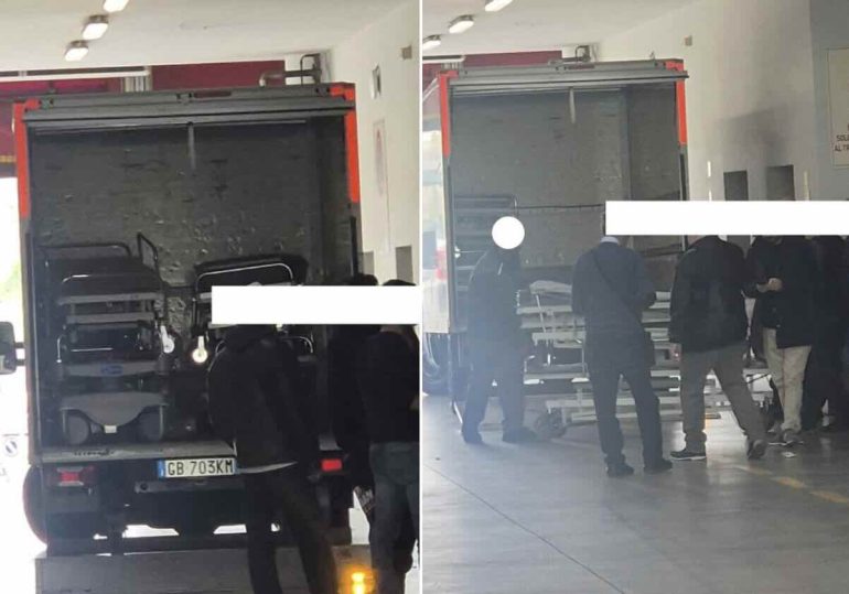 Barelle in affitto all'ospedale del mare
