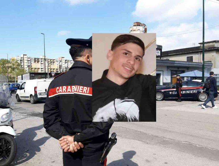 Il luogo dell'omicidio di Fabio Ascione