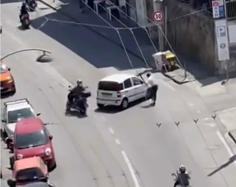 Colli Aminei, uomo con una spranga danneggia auto e ferisce un anziano