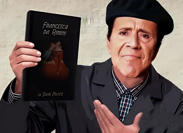 Giacomo Rizzo riporta la farsa al Teatro Totò con «Ecco… Francesca da Rimini»