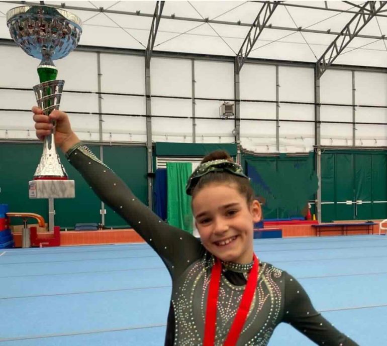 Casavatore, Ginnastica artistica: Anna Ganzerli vince ancora e stacca il pass per il Campionato Italiano