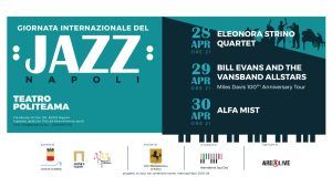 Giornata Internazionale del Jazz, tre grandi concerti gratuiti al Politeama di Napoli