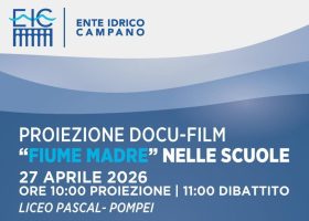 Il docufilm sul risanamento del fiume Sarno arriva nelle scuole