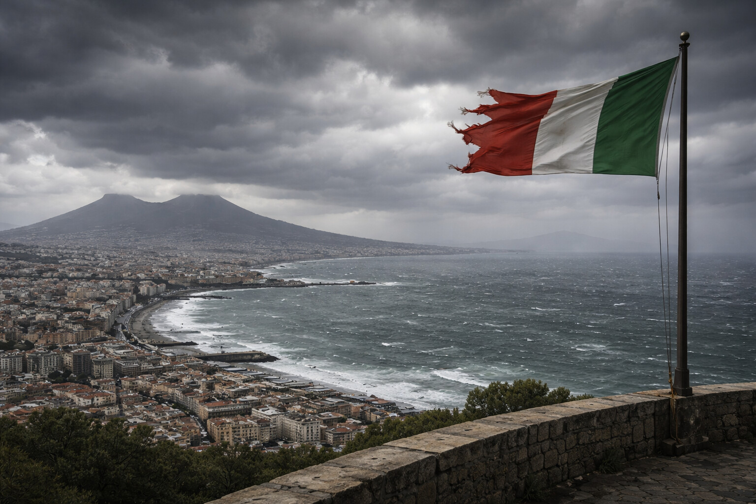 Allerta meteo in Campania: cieli grigi e temperature in calo, cosa succede?