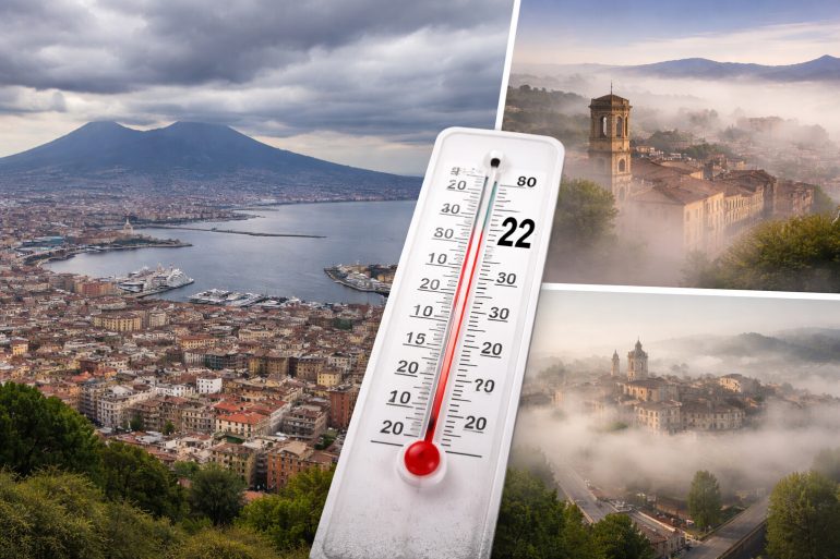 Napoli e Campania, weekend di sole e temperature miti: previsioni di oggi 24 aprile