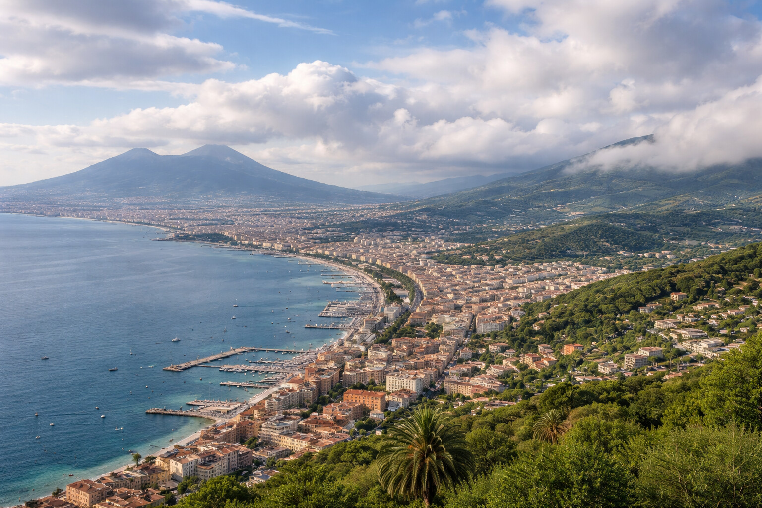 Allerta meteo a Napoli: il caos imminente tra mare e colline!