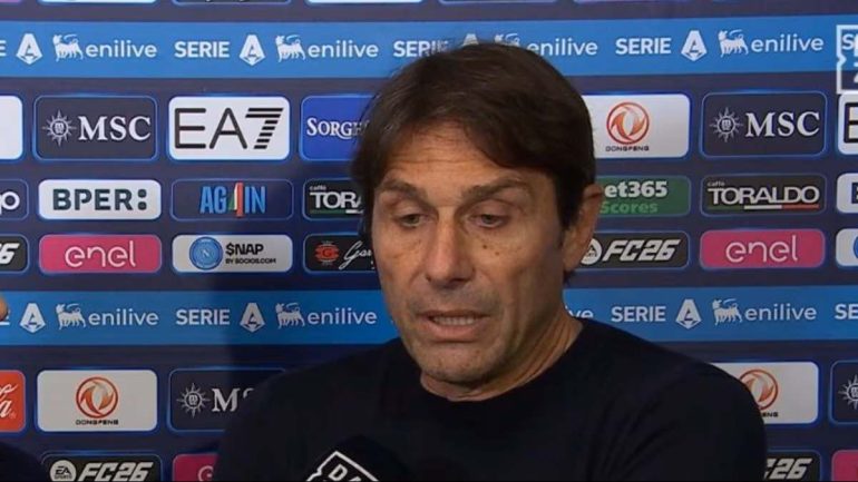 Napoli, Conte ammette il blackout: «Poca energia, ma l’obiettivo Champions non si può fallire»