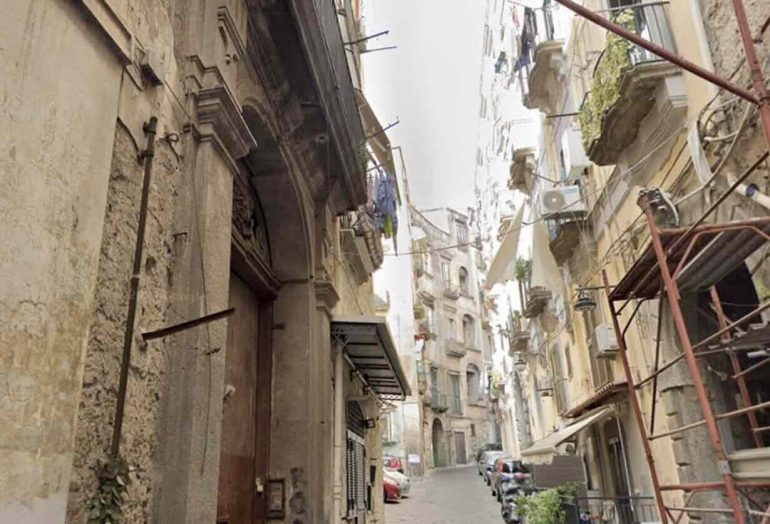 Via san Pantaleone luogo della sparatoria