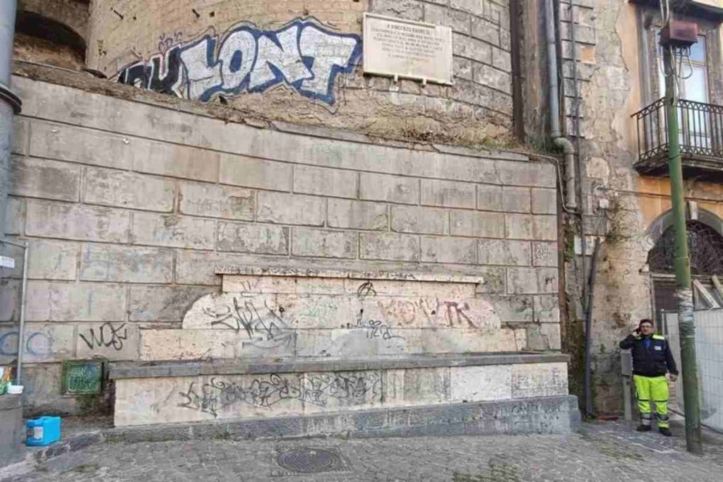 Napoli, parte il restauro della Fontana di Capodimonte