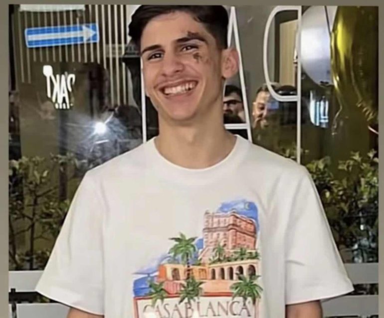 La giovane vittima innocente Fabio Ascione