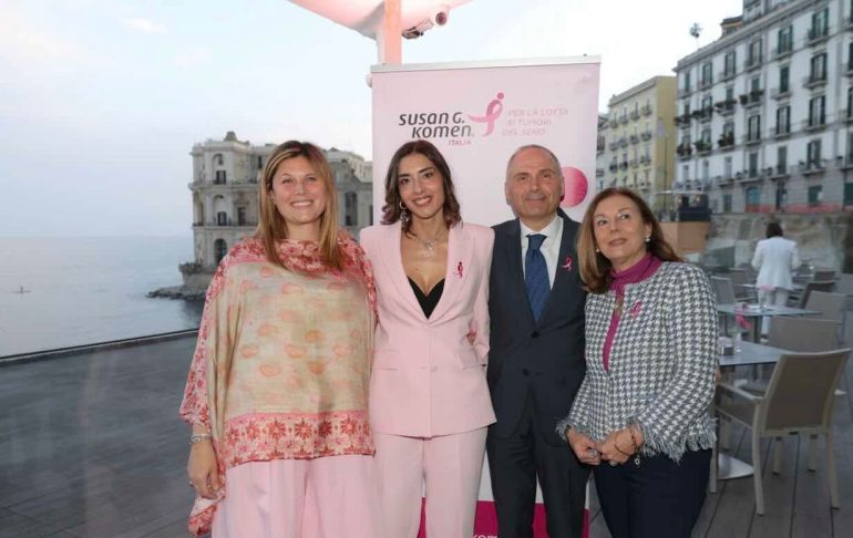 «Donne per le Donne»: serata di gala a Palazzo Petrucci per Komen Campania