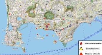 Terremoto ai Campi Flegrei, sciame sismico all’alba: scossa di magnitudo 3.6