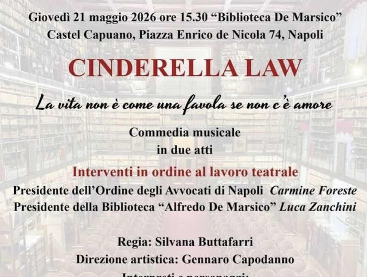 Allerta a Castel Capuano: debutta Cinderella Law, la commedia musicale che denuncia la crudeltà sui minori
