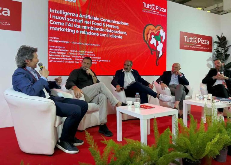 A TuttoPizza il futuro della ristorazione si racconta con l’Intelligenza Artificiale