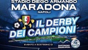 Allo stadio Maradona torna il «Derby dei Campioni»: in campo Nazionale Cantanti e Palestina per la beneficenza