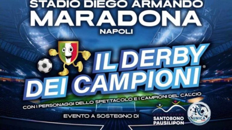 Allo stadio Maradona torna il «Derby dei Campioni»: in campo Nazionale Cantanti e Palestina per la beneficenza