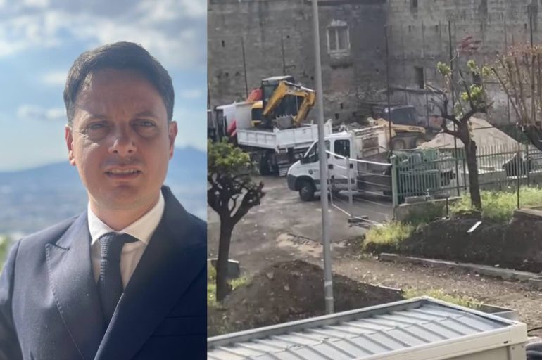 Arzano, Via Pecchia 90: riprendono i lavori della Smart City dopo le segnalazioni di De Rosa