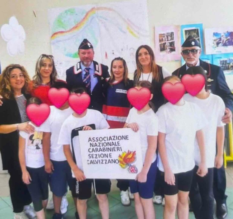 Calvizzano, i Carabinieri incontrano gli studenti della «Montale – Lombardi»