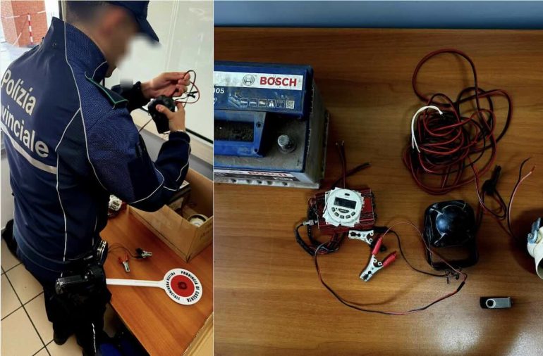 Castel Volturno, trappole acustiche per uccelli: scatta il sequestro