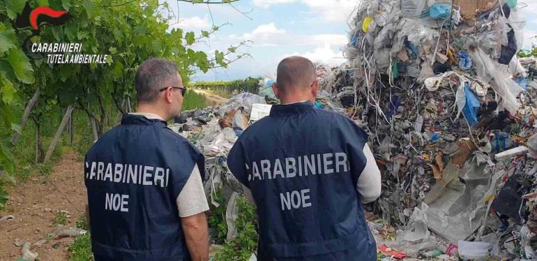Dalla Campania all’Alta Murgia: il blitz che ha spezzato la rotta illecita dei rifiuti speciali