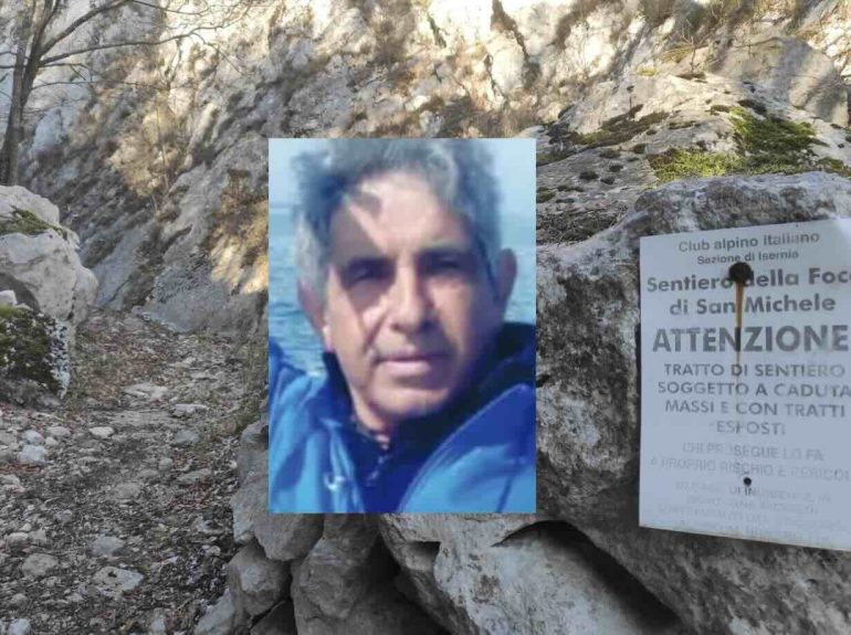 Escursionista precipita in un dirupo nel Molise: perde la vita un 71enne di Giugliano