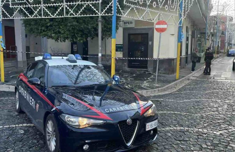 Frattaminore, nella notte colpo all’Atm di Bper banca