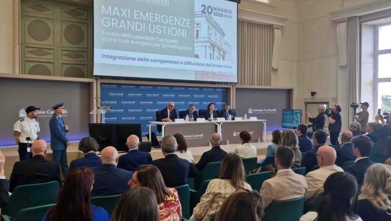 Il Cardarelli diventa centro di formazione europeo per i grandi ustionati