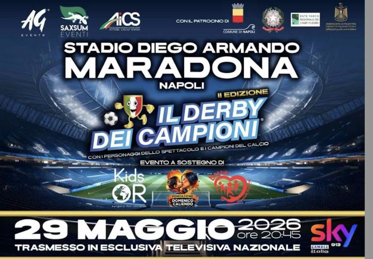 Il Derby dei Campioni al Maradona: sport, spettacolo e solidarietà