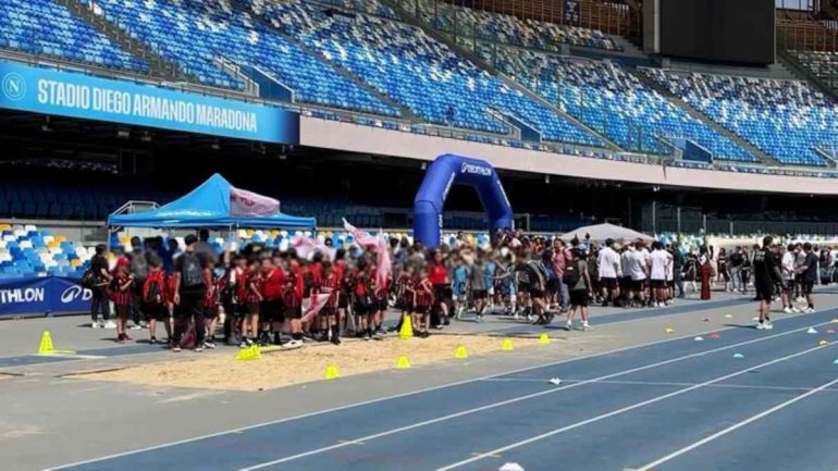Napoli Capitale Europea dello Sport, il Maradona diventa un maxivillaggio per i giovani e le famiglie