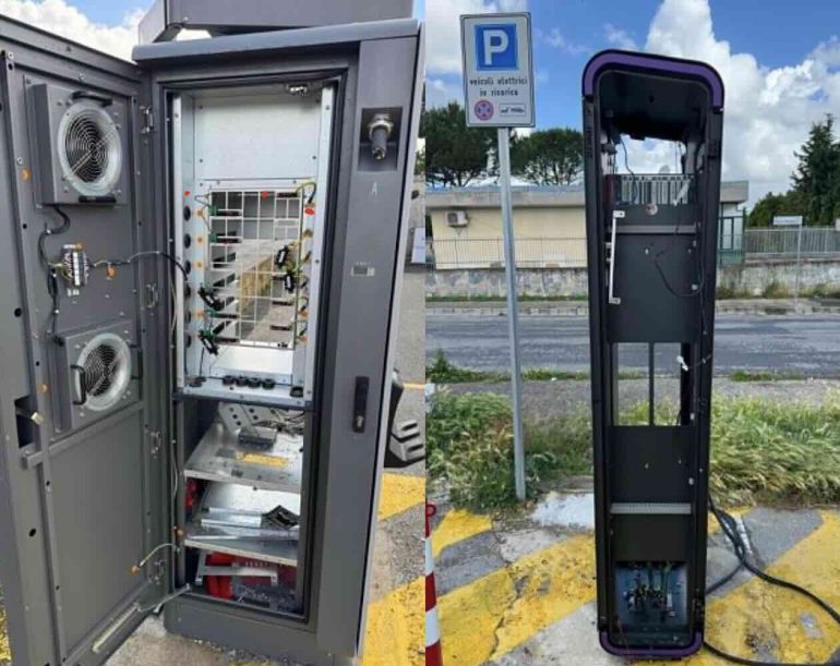 Furto di rame dalle colonnine elettriche, arrestato 44enne: la nuova frontiera «dell’oro rosso»