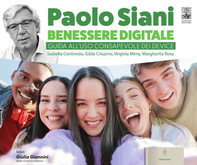 Paolo Siani presenta «Benessere digitale», un appello per un uso consapevole della tecnologia