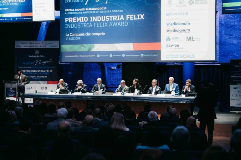 Premio Industria Felix: la Campania celebra le sue 86 imprese più forti e affidabili
