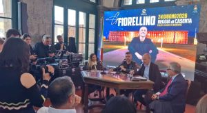 Reggia di Caserta, Gianni Fiorellino in concerto con Cucinotta, Zampaglione e Franco Ricciardi