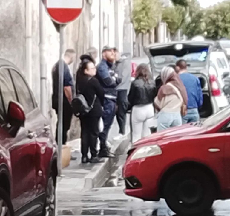 Salvato ad Acerra il cane abbandonato con zampe fratturate