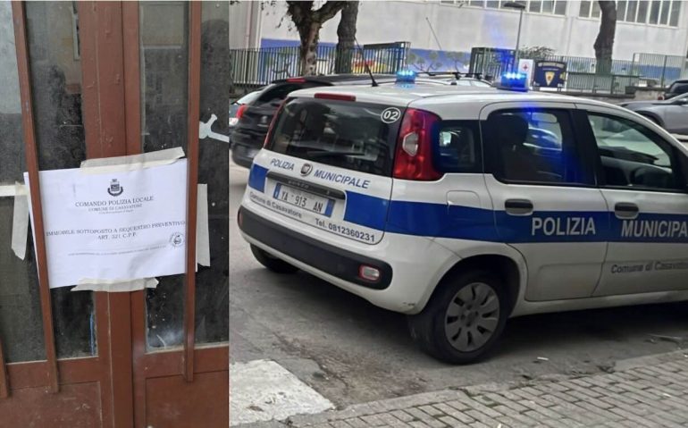 Sequestrata falegnameria abusiva a Casavatore: blitz congiunto di Polizia Municipale ed Esercito