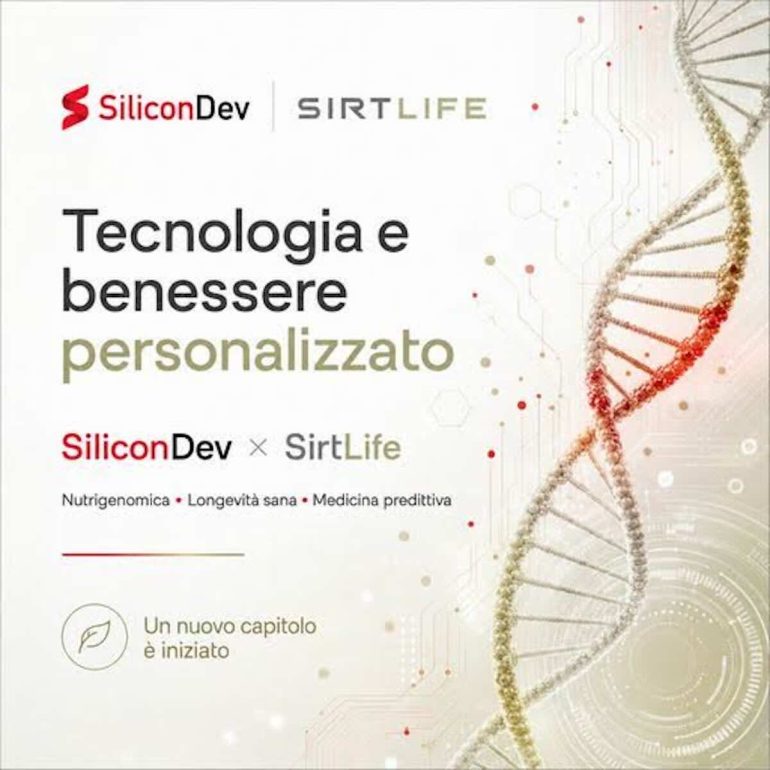 SirtLife cresce con innovazione tecnologica, mercato nutrigenomica vale 630 mln dollari