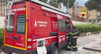 Terremoto nei Campi Flegrei: Vigili del Fuoco salvano anziano