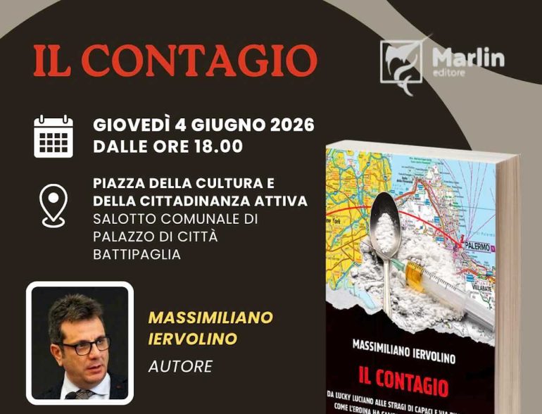 A Battipaglia la presentazione di «Il contagio»: come l’eroina ha trasformato Cosa Nostra