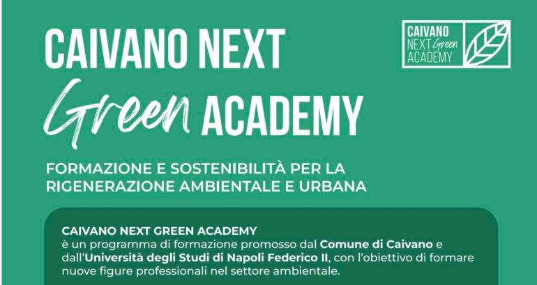 Caivano Next Academy, al via i percorsi green e agroalimentare per i giovani