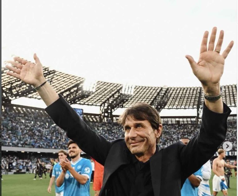 Conte saluta Napoli: «Due anni vincenti e di forti emozioni, grazie di cuore»