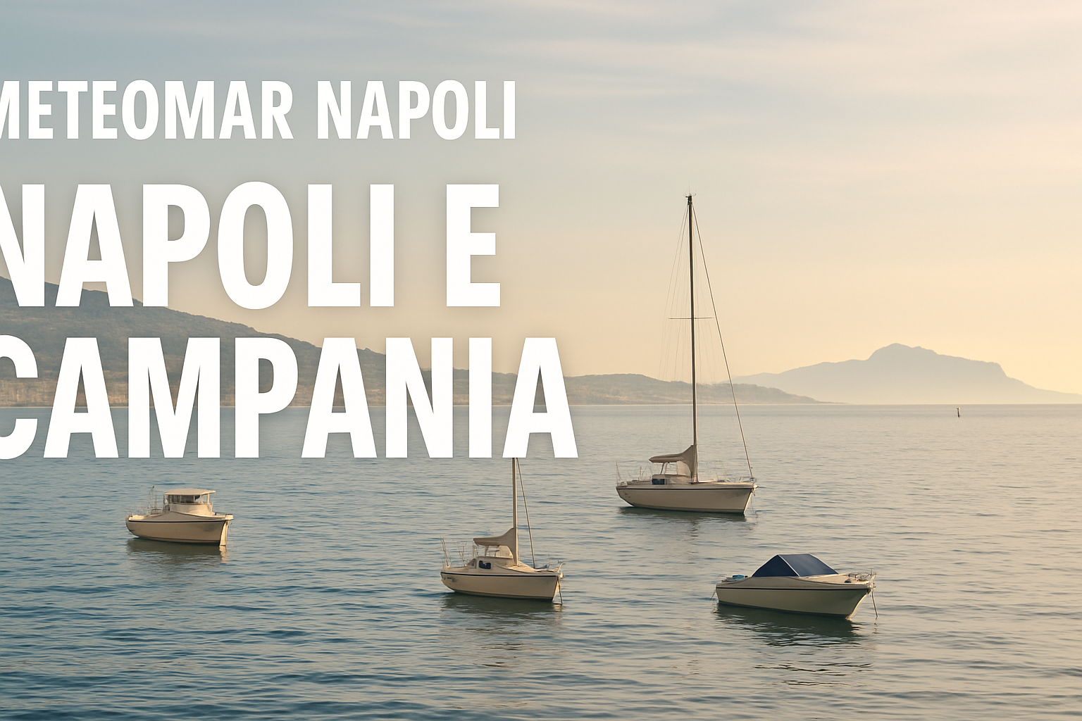 Meteomar Napoli e Campania: mare poco mosso, venti moderati da NE