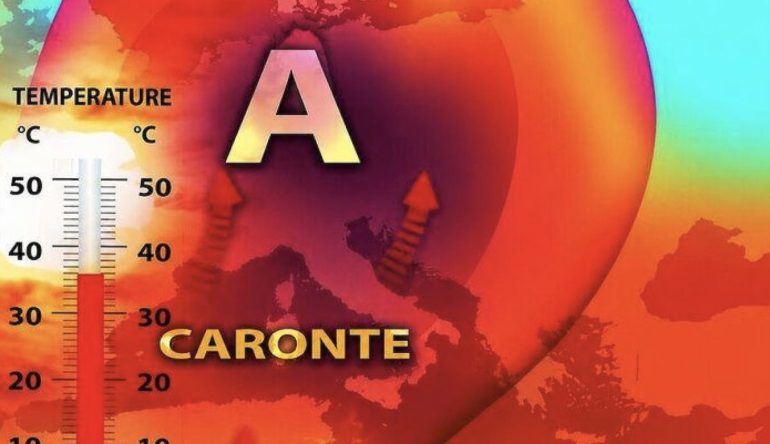 Imperversa l’anticiclone Caronte: lunedì picco di caldo con 40 gradi