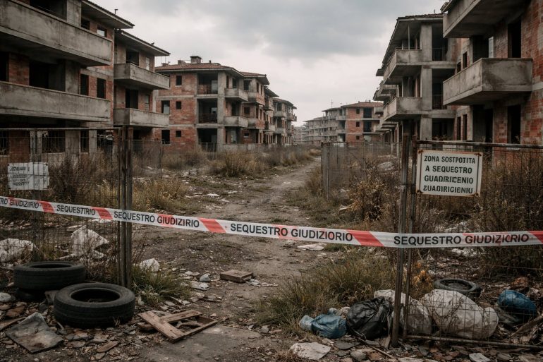 Lottizzazione abusiva in Italia: come si costruiscono ‘città fantasma’ e cosa succede dopo i sigilli