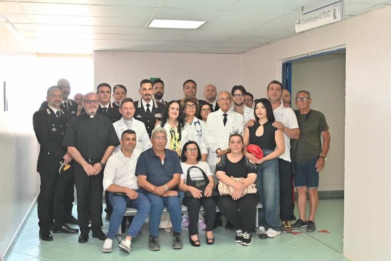 Marcianise, lettini donati dai Carabinieri in memoria del brigadiere Della Morte