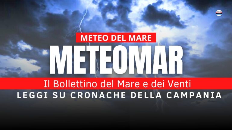 Meteomar Napoli e Campania, previsioni oggi 16/06/2026: le condizioni mare calmo e venti moderati da sud-ovest