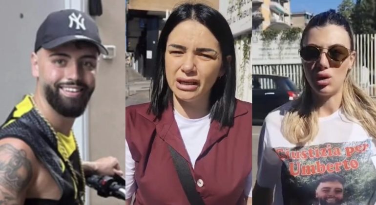 Napoli, delitto Catanzaro, mamma e compagna: «Giustizia per Umberto e niente sconti ai minorenni»