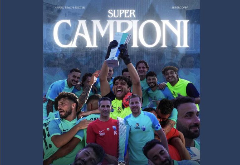 Napoli trionfa nella Supercoppa Q8 di Beach Soccer