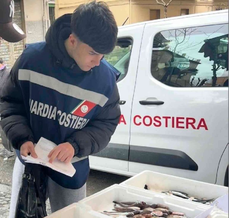 San Giorgio, controlli sulla filiera ittica: 7 sanzioni per 14 mila euro