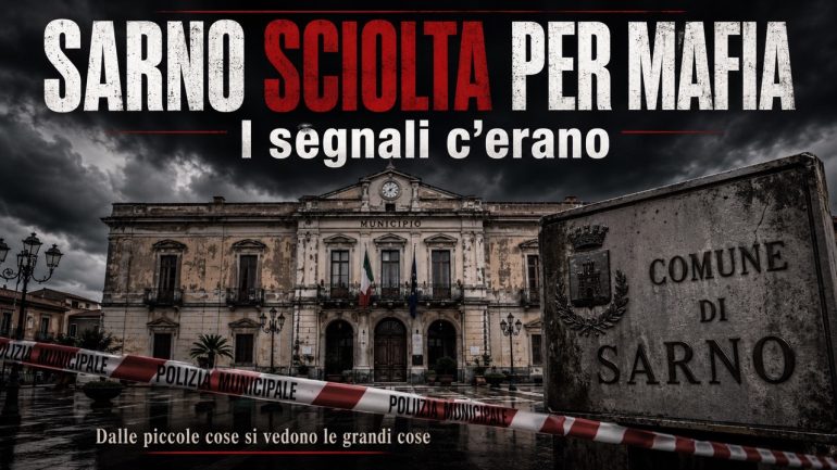 Sarno sciolta per mafia, la sorpresa è fingere di essere sorpresi