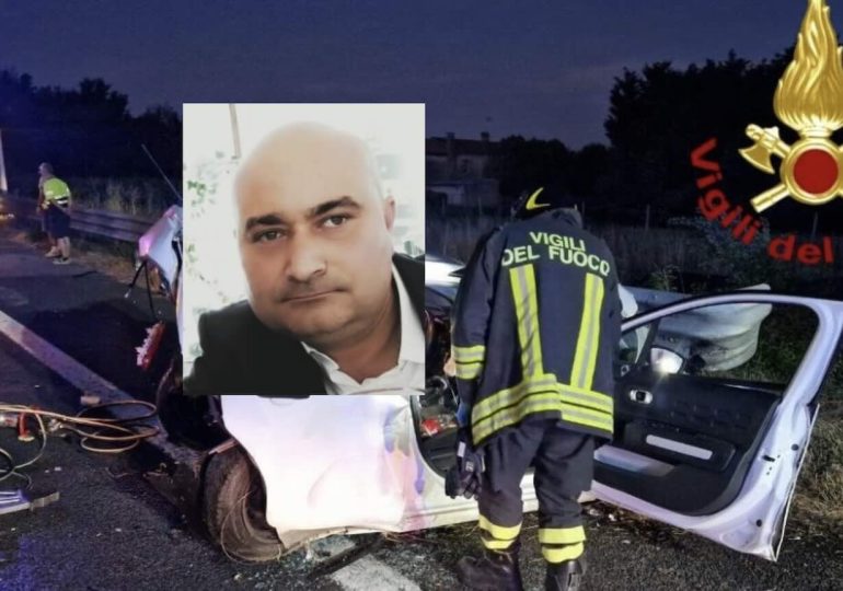 Striano piange Filippo Nunziata: il camionista 50enne morto nello schianto sull’A13
